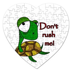 Turtle Joke Jigsaw Puzzle (heart)