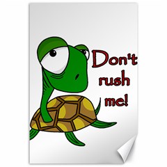 Turtle Joke Canvas 24  X 36 