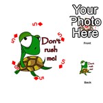 Turtle joke Playing Cards 54 (Round)  Front - Diamond5