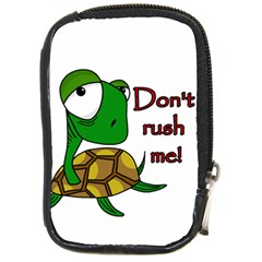 Turtle Joke Compact Camera Cases by Valentinaart