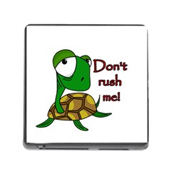 Turtle Joke Memory Card Reader (square) by Valentinaart