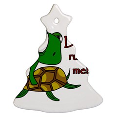 Turtle Joke Ornament (christmas Tree)