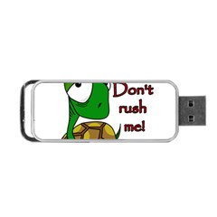 Turtle Joke Portable Usb Flash (two Sides) by Valentinaart