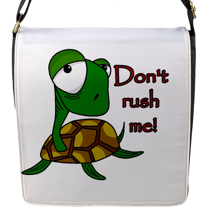 Turtle joke Flap Messenger Bag (S)