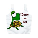 Turtle joke Full Print Recycle Bags (M)  Front