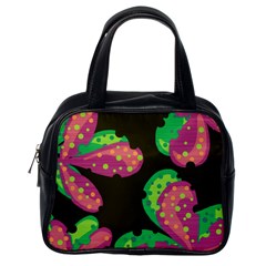 Colorful Leafs Classic Handbags (one Side)