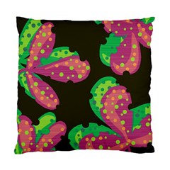 Colorful Leafs Standard Cushion Case (one Side)