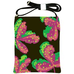 Colorful Leafs Shoulder Sling Bags