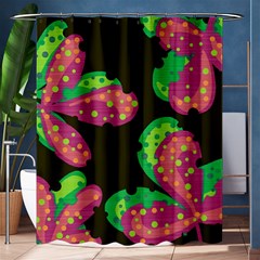 Colorful Leafs Shower Curtain 60  X 72  (medium) 