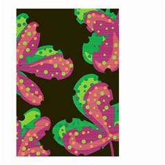 Colorful Leafs Small Garden Flag (two Sides)