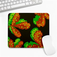 Autumn Leafs Large Mousepads by Valentinaart