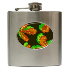 Autumn Leafs Hip Flask (6 Oz) by Valentinaart