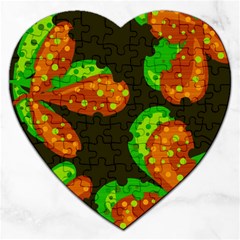 Autumn Leafs Jigsaw Puzzle (heart)