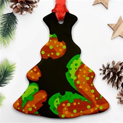 Autumn Leafs Christmas Tree Ornament (2 Sides)