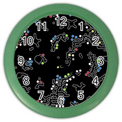 In My Mind Color Wall Clocks