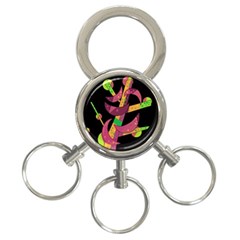 Moon Tree 3-ring Key Chains