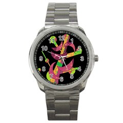 Moon Tree Sport Metal Watch