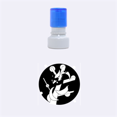 Moon Tree Rubber Round Stamps (small)