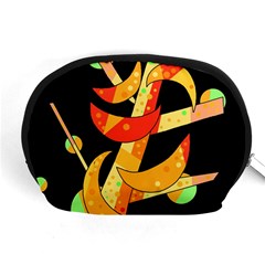 Orange Moon Tree Accessory Pouches (medium) 