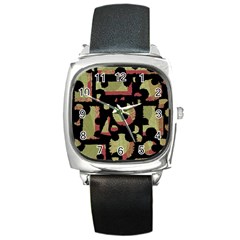 Papyrus  Square Metal Watch