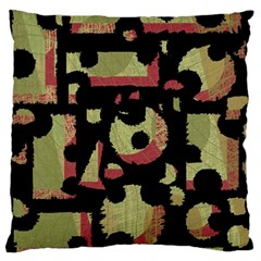 Papyrus  Large Flano Cushion Case (one Side)