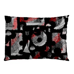 Red Shadows Pillow Case (two Sides)