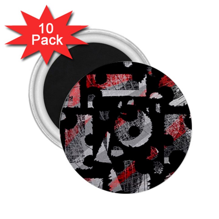 Red shadows 2.25  Magnets (10 pack) 