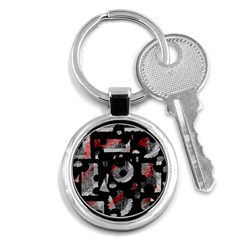 Red Shadows Key Chains (round) 