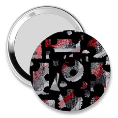 Red Shadows 3  Handbag Mirrors