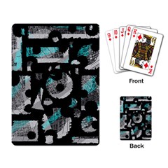 Blue Shadows  Playing Card