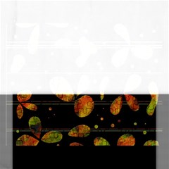 Floral Abstraction Rectangular Jigsaw Puzzl