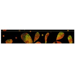 Floral Abstraction Flano Scarf (large)