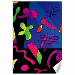 Colorful Shapes Canvas 20  X 30  