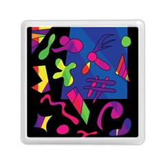 Colorful Shapes Memory Card Reader (square) 