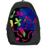 Colorful shapes Backpack Bag Front