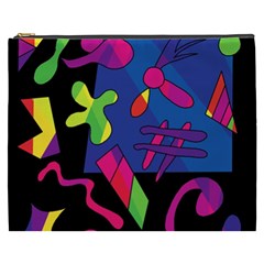 Colorful Shapes Cosmetic Bag (xxxl) 