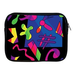 Colorful Shapes Apple Ipad 2/3/4 Zipper Cases