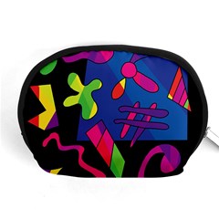 Colorful Shapes Accessory Pouches (medium) 