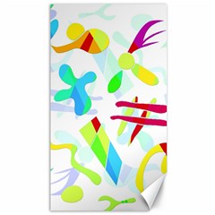 Playful Shapes Canvas 40  X 72  