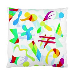 Playful Shapes Standard Cushion Case (one Side)