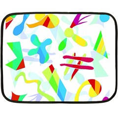 Playful Shapes Fleece Blanket (mini)