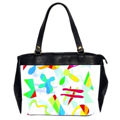 Playful Shapes Office Handbags (2 Sides) 