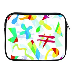 Playful Shapes Apple Ipad 2/3/4 Zipper Cases