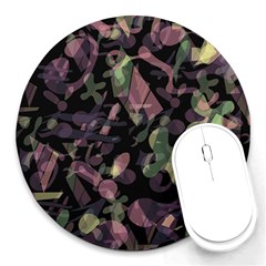 Depression  Round Mousepads by Valentinaart