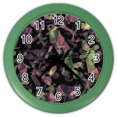 Depression  Color Wall Clocks by Valentinaart