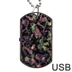 Depression  Dog Tag Usb Flash (one Side)