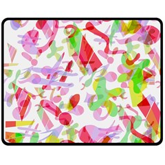 Summer Double Sided Fleece Blanket (medium) 