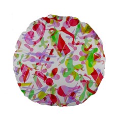 Summer Standard 15  Premium Flano Round Cushions