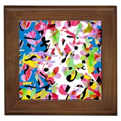 Colorful Pother Framed Tiles