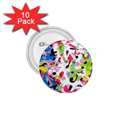 Colorful Pother 1 75  Buttons (10 Pack) by Valentinaart